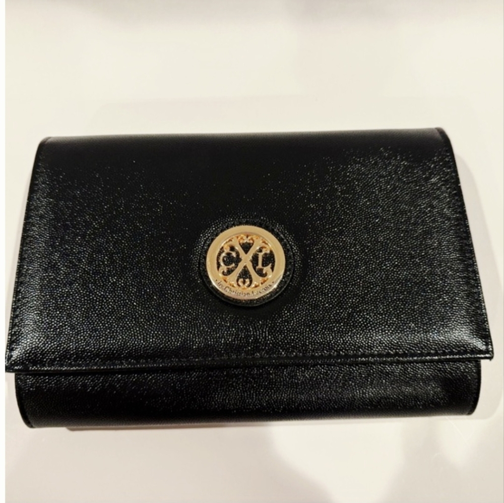 CXL By Christian Lacroix Black Clutch NWT
